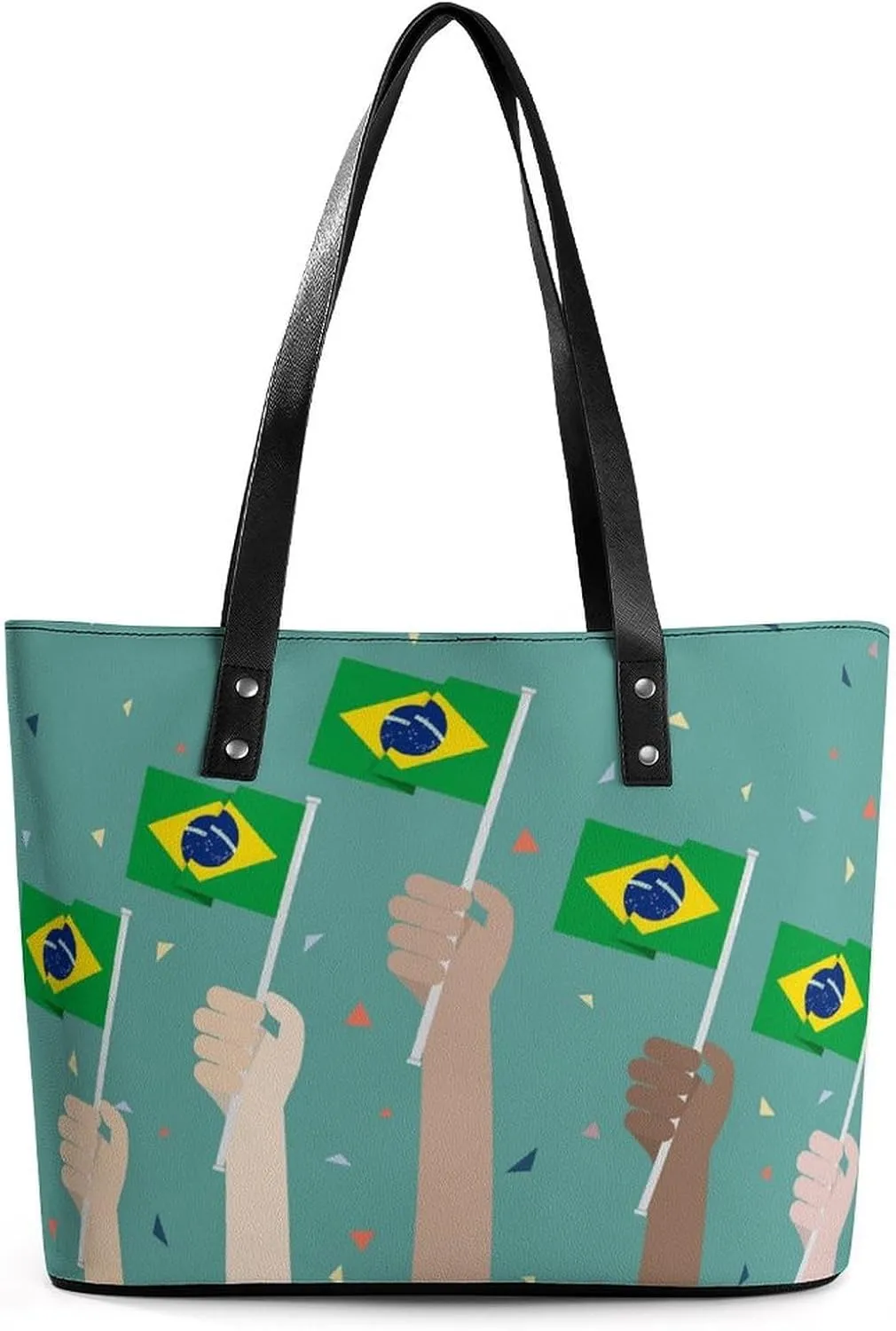 Shoulder Bag Handbags for Women Top Handle Satchel PU Leather Tote Bag for Ladies Purse Shoulder Bags