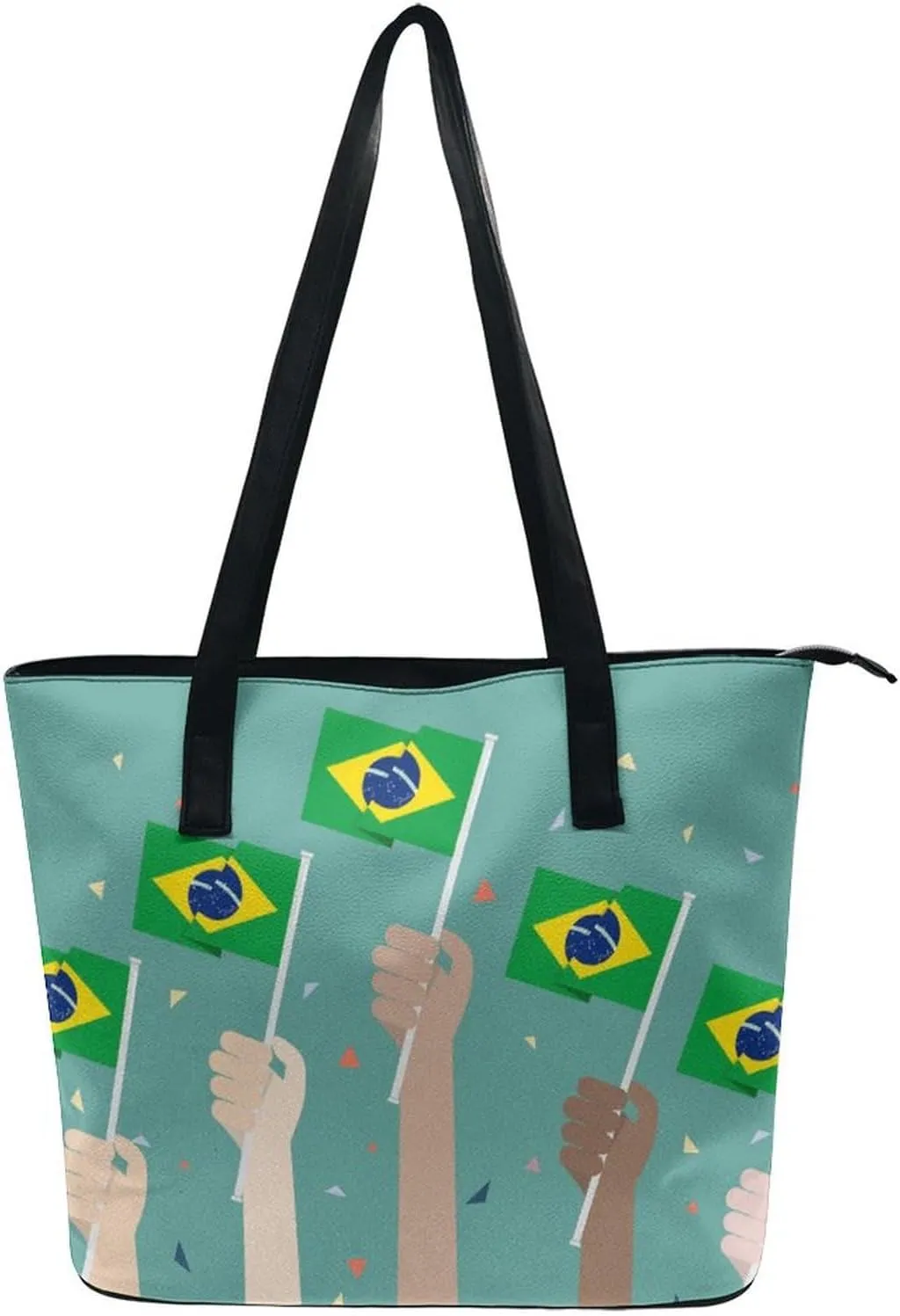 Shoulder Bag Handbags for Women Top Handle Satchel PU Leather Tote Bag for Ladies Purse Shoulder Bags