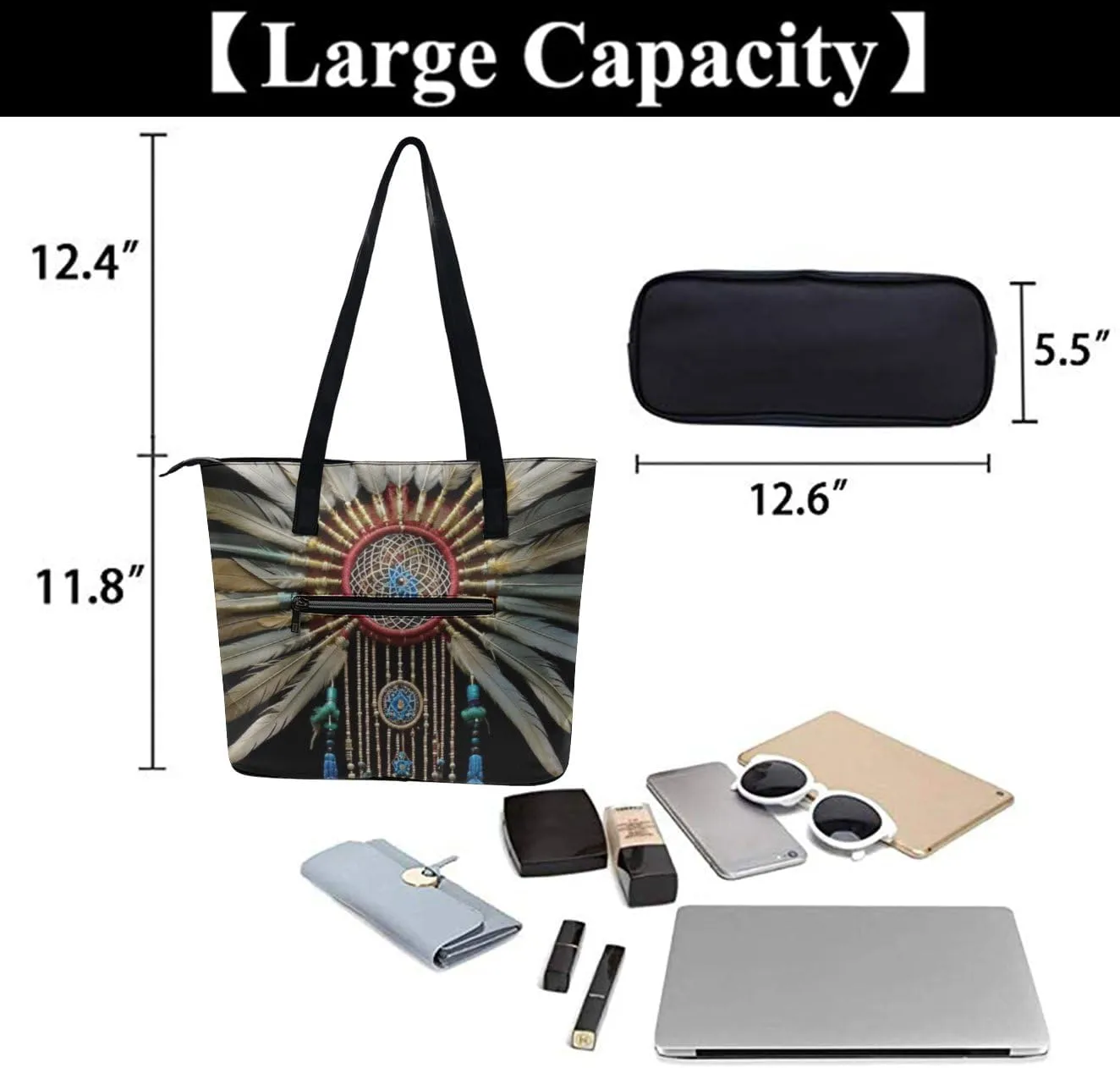 Shoulder Bag Handbags for Women Top Handle Satchel PU Leather Tote Bag for Ladies Purse Shoulder Bags