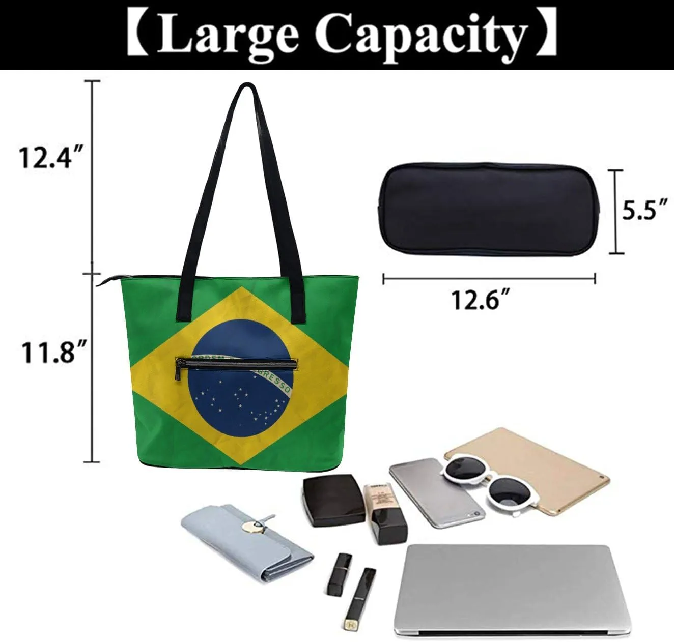 Shoulder Bag Handbags for Women Top Handle Satchel PU Leather Tote Bag for Ladies Purse Shoulder Bags