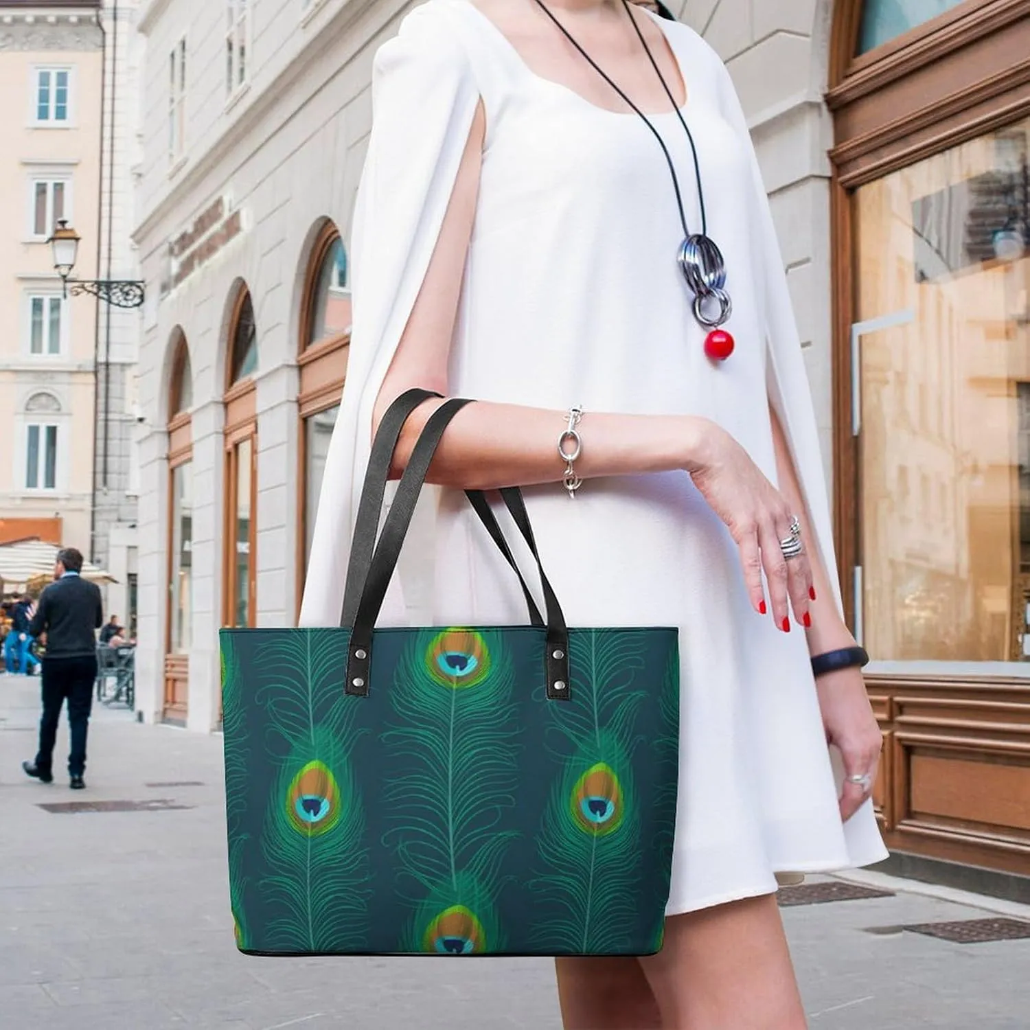 Shoulder Bag Handbags for Women Top Handle Satchel PU Leather Tote Bag for Ladies Purse Shoulder Bags
