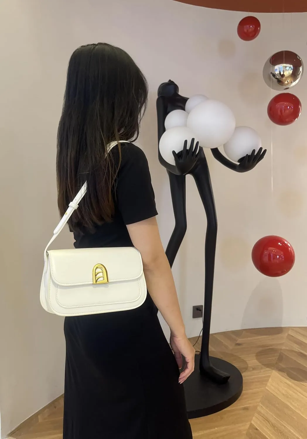 Shoulder Bags for Women Y2k Trendy Purse and Handbags Small Crossbody Bag Leather Hobo Handbag