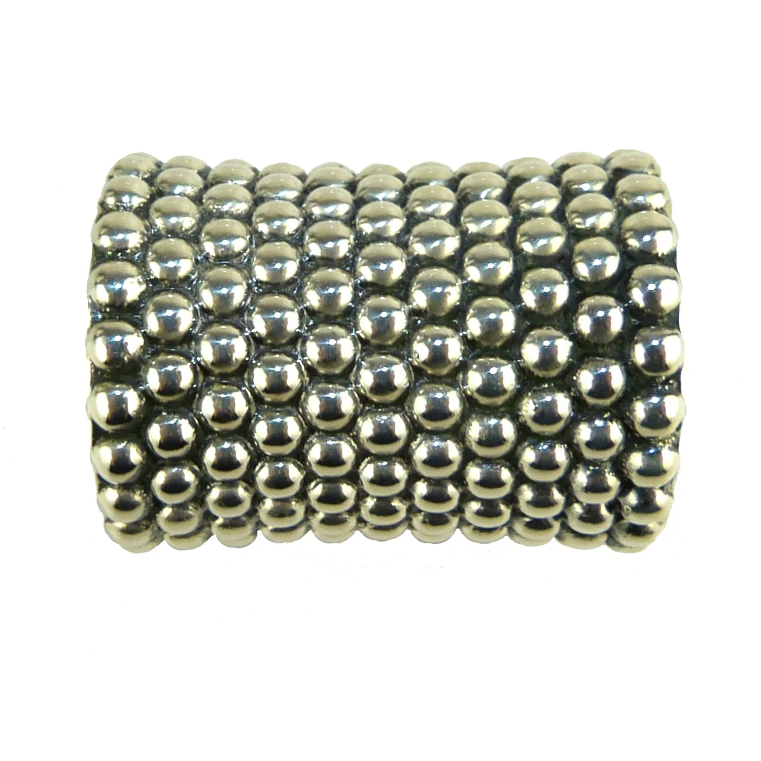 Simon Sebbag Prosecco Sterling Silver Slide Bead 256 for Leather Necklace