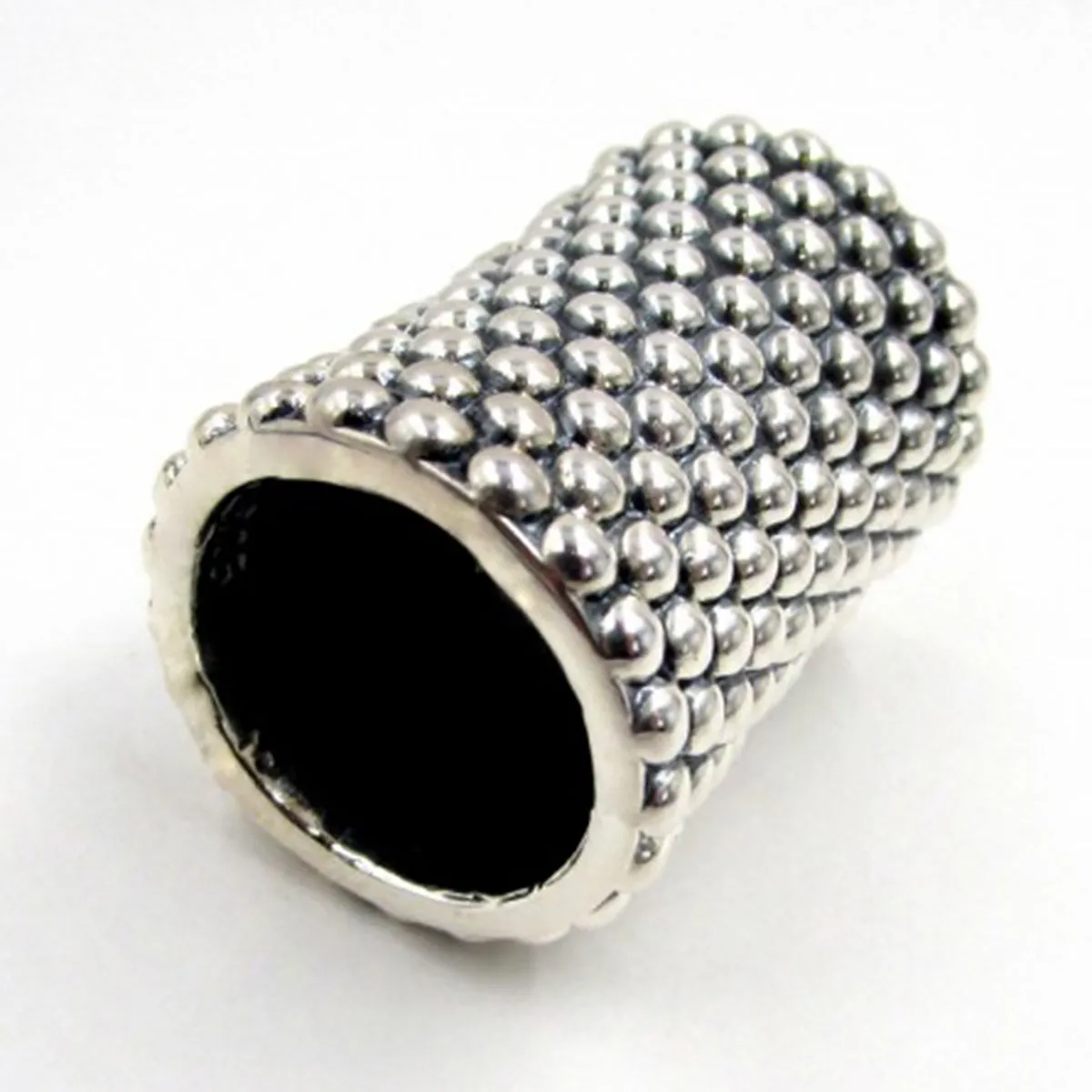 Simon Sebbag Prosecco Sterling Silver Slide Bead 256 for Leather Necklace
