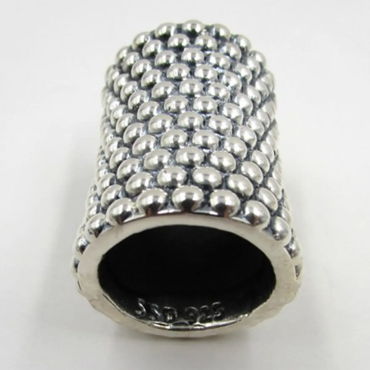 Simon Sebbag Prosecco Sterling Silver Slide Bead 256 for Leather Necklace