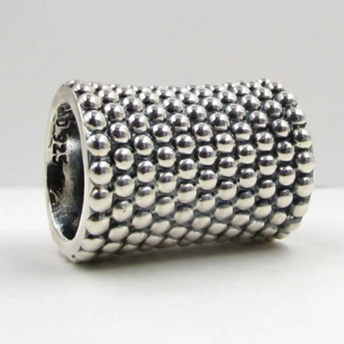 Simon Sebbag Prosecco Sterling Silver Slide Bead 256 for Leather Necklace
