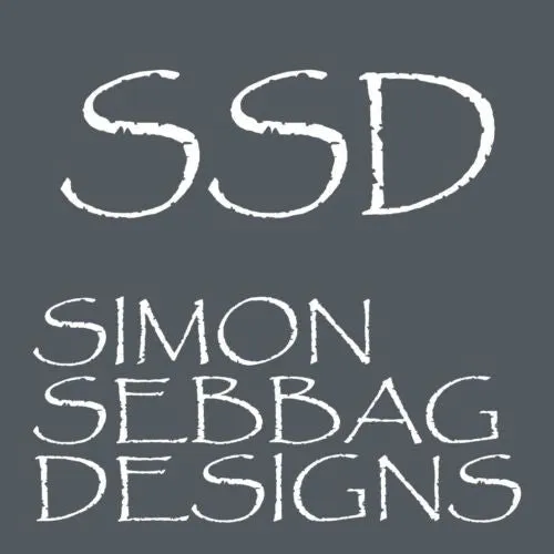 Simon Sebbag Sterling Silver Textured Slide Bead 79 for Leather Necklace