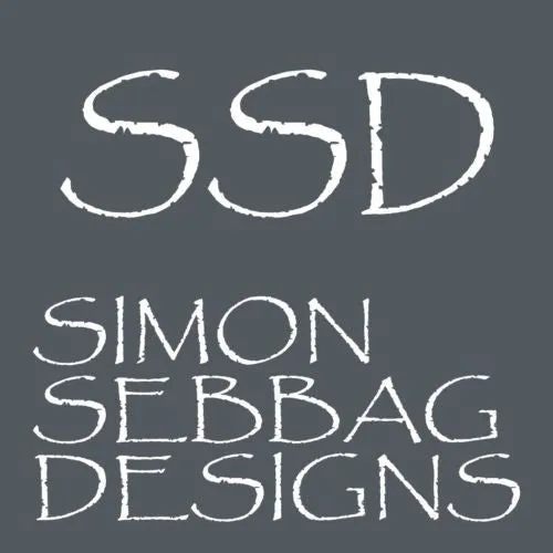 Simon Sebbag Sterling Squared Smooth Silver Slide Bead 202 for Leather Necklace