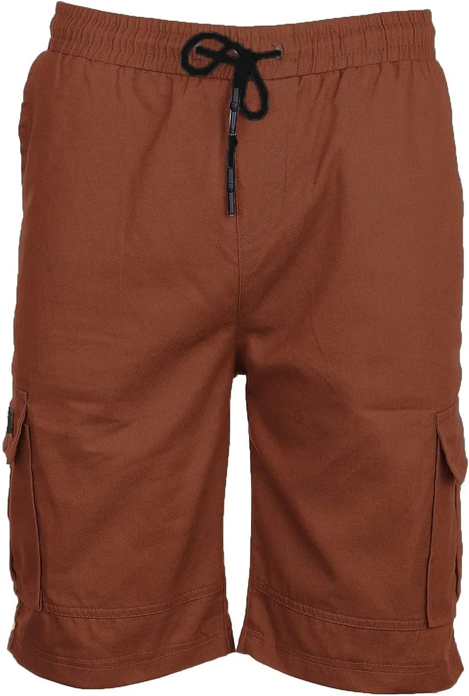 Slim Fit Sweat Shorts for Men Summer Stylish Soft Comfort Fitness Workout Shorts Muti-Pockets Drawstring Chino Shorts