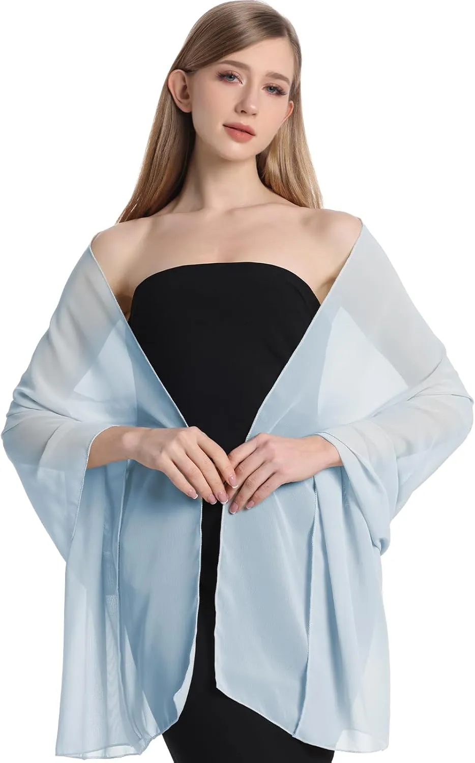 Sofier Shawls and Wraps for Women Evening Dresses Soft Sheer Chiffon Scarf Wedding Party Bridesmaid Gifts