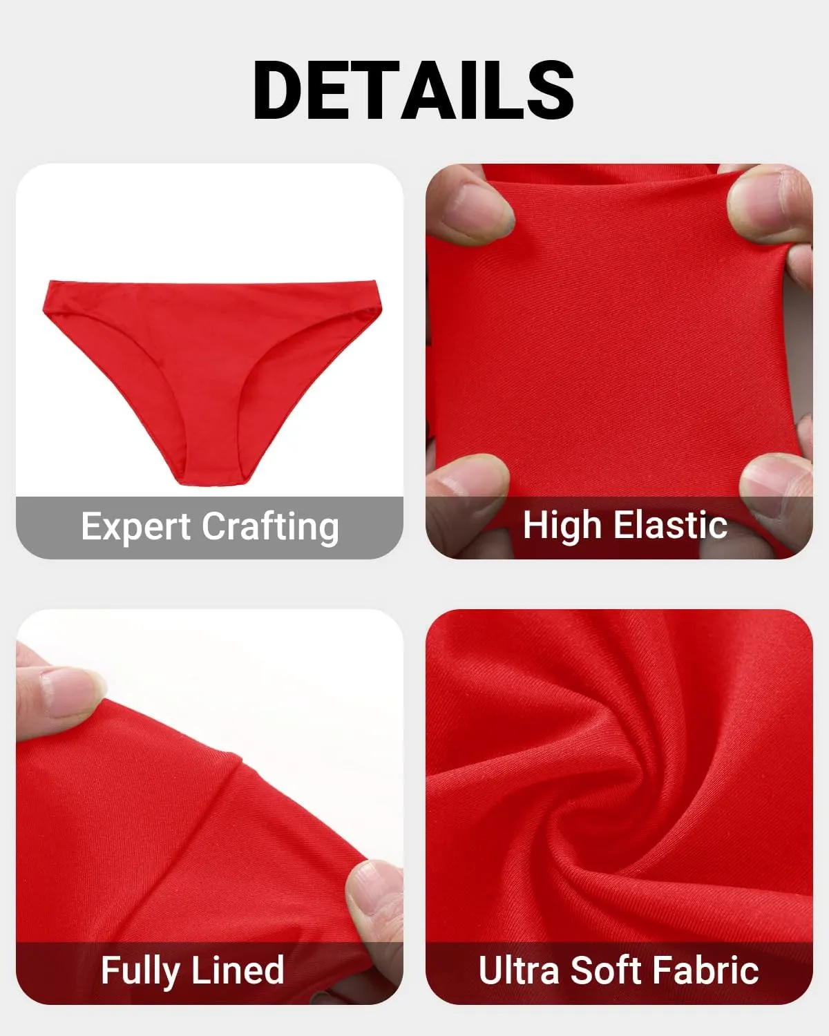 Tempt Me Women Low Rise Bikini Bottoms - Moderate Coverage Bathing Suit Bottoms Low Waisted Swimsuit Bottoms Brief 2025