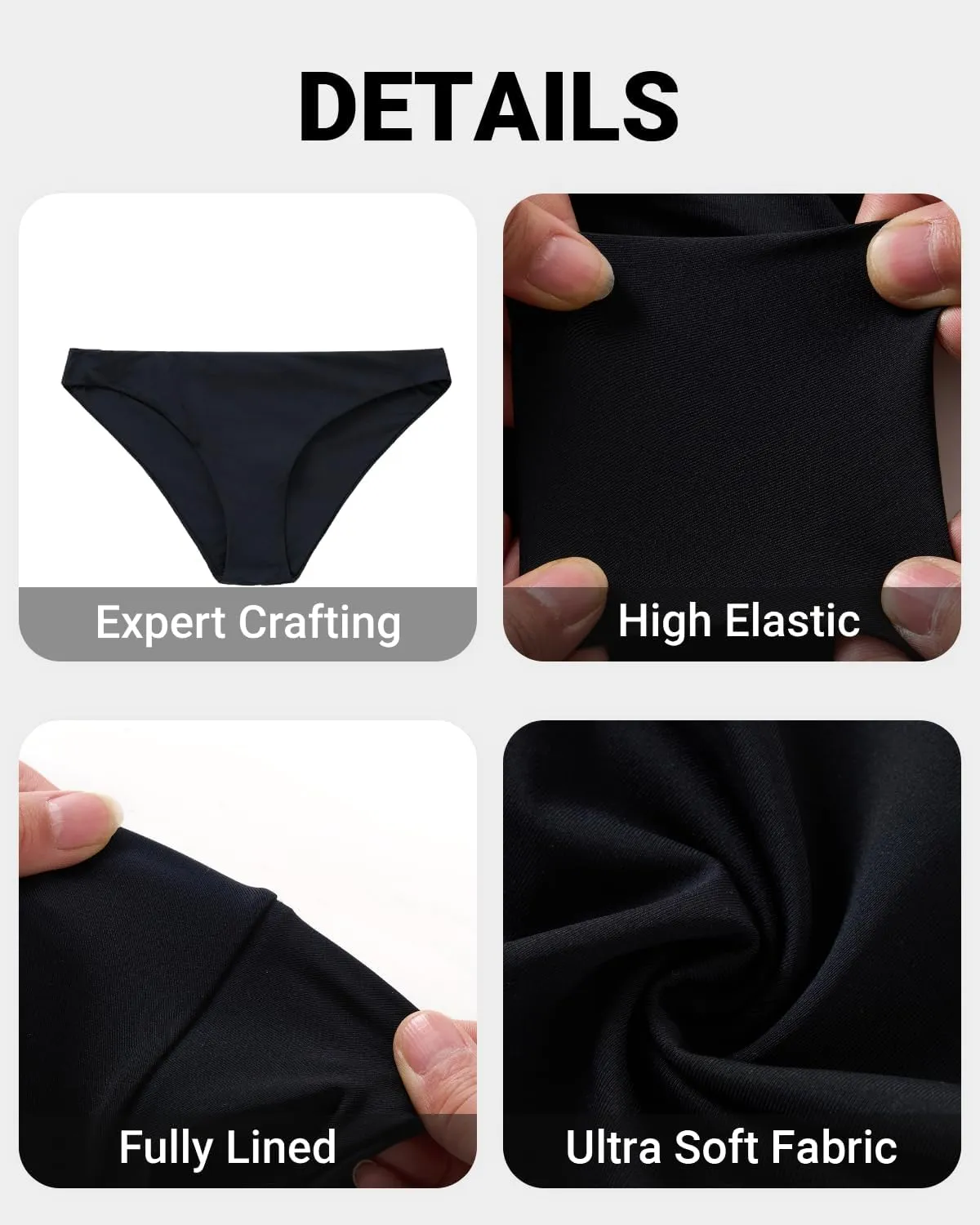 Tempt Me Women Low Rise Bikini Bottoms - Moderate Coverage Bathing Suit Bottoms Low Waisted Swimsuit Bottoms Brief 2025