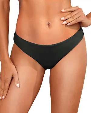 Tempt Me Women Low Rise Bikini Bottoms - Moderate Coverage Bathing Suit Bottoms Low Waisted Swimsuit Bottoms Brief 2025