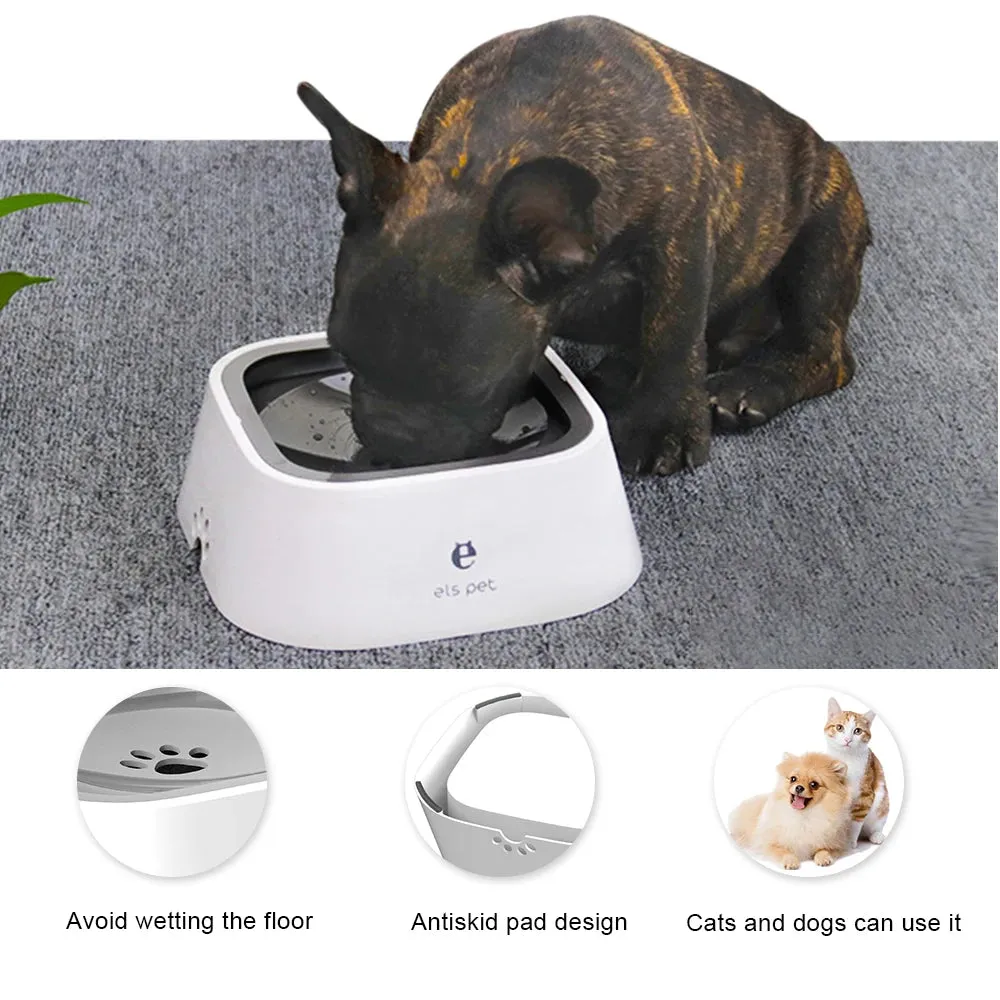The Smart Way to Hydrate: No-Spill Floating Water Bowl for Pets-