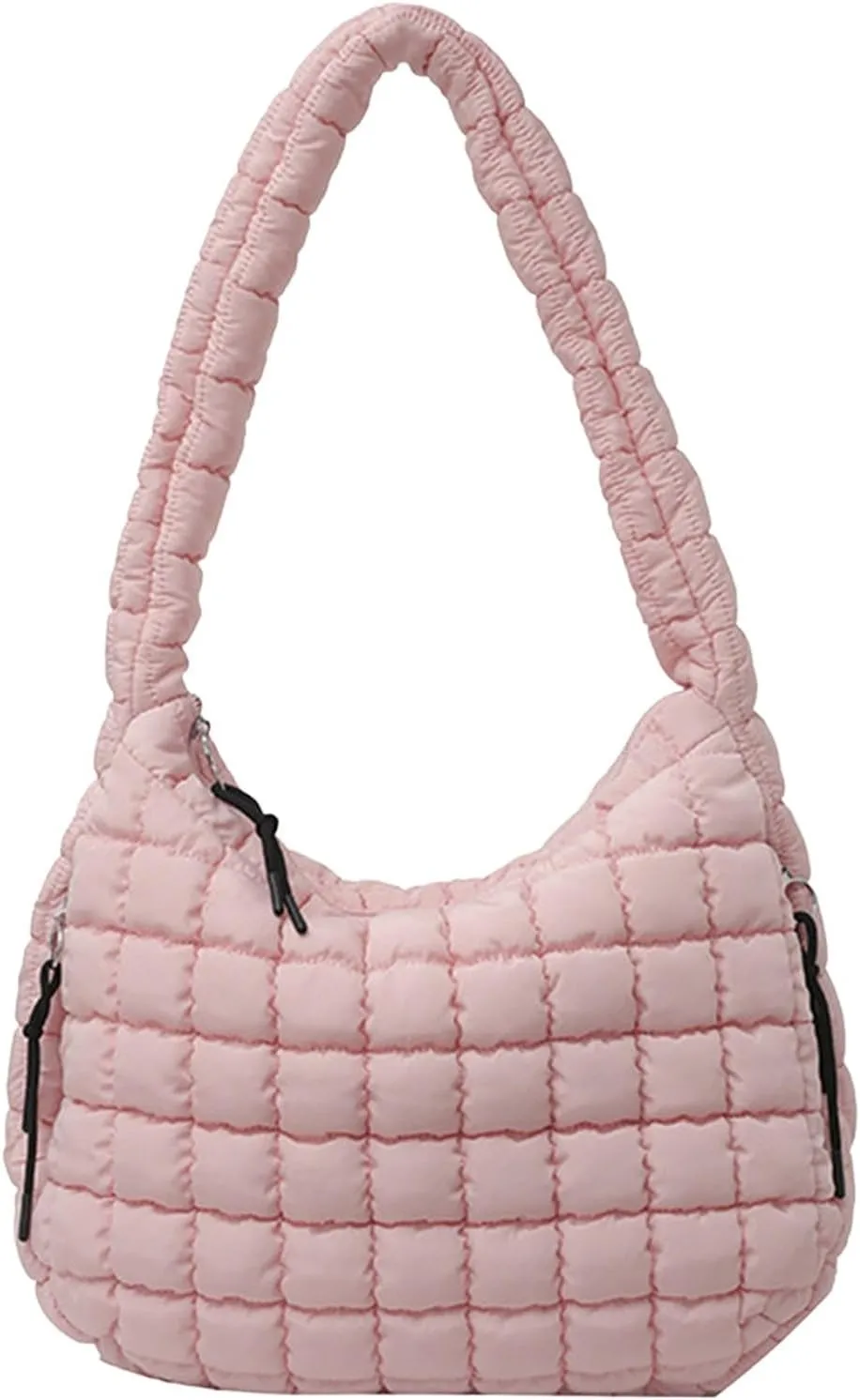 Tote Bag For Women Ladies Large Quilted Tote Bag Winter Soft Quilted Shoulder Bag Down Shoulder Bag Shopping Handbag H