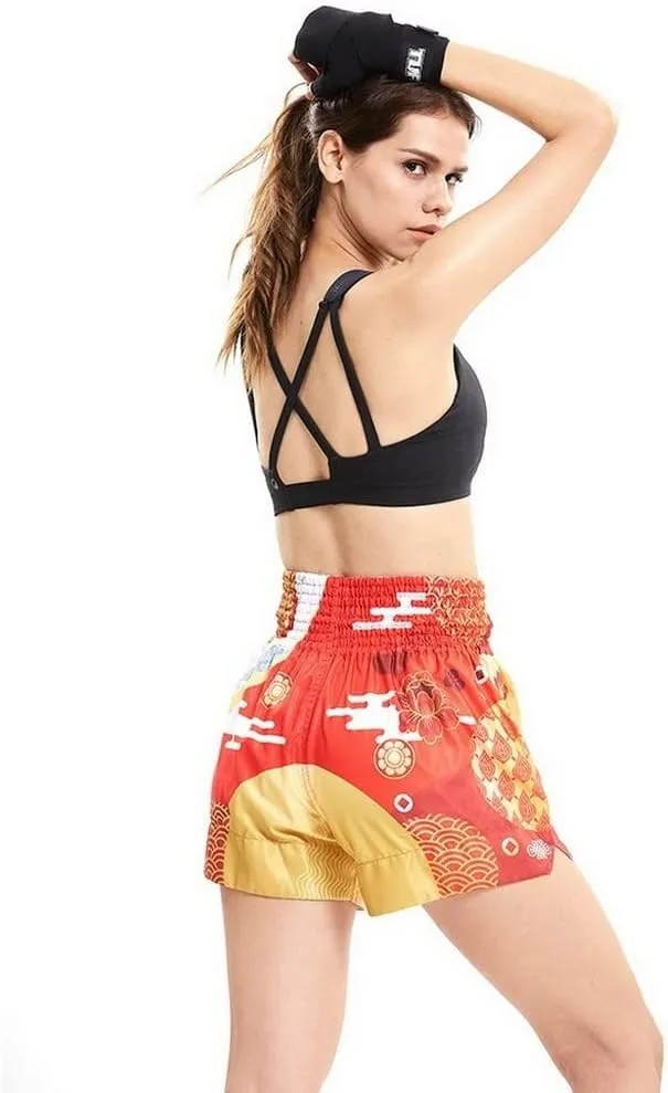 Tuff Sport Muay Thai Shorts Boxing Shorts Traditional Styles MMA Workout Kickboxing
