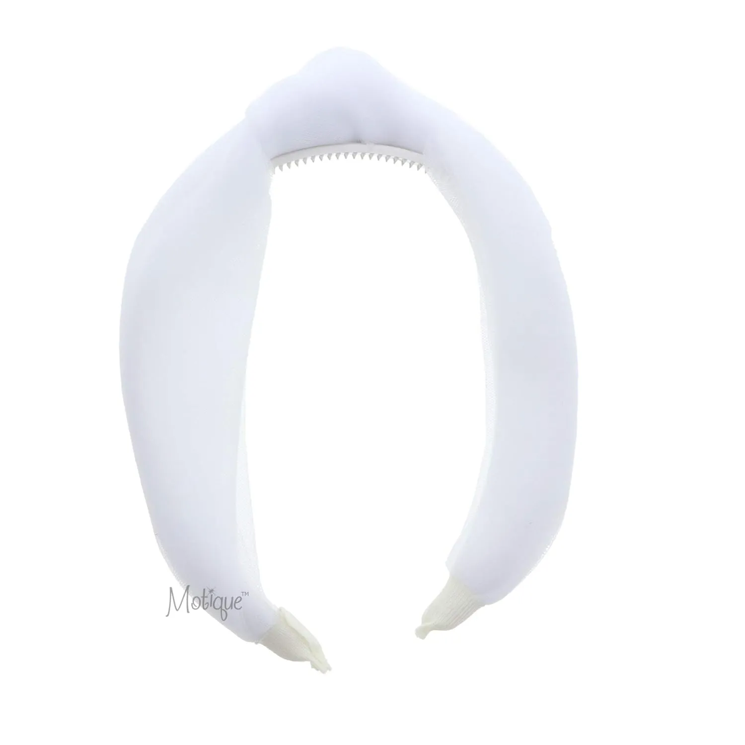 Tulle Twist Knot Headband - White