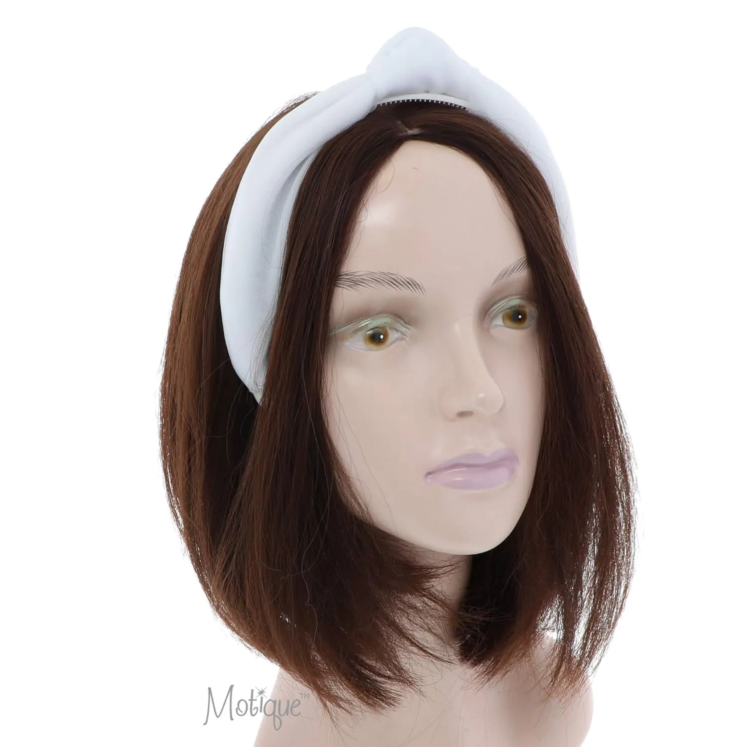 Tulle Twist Knot Headband - White