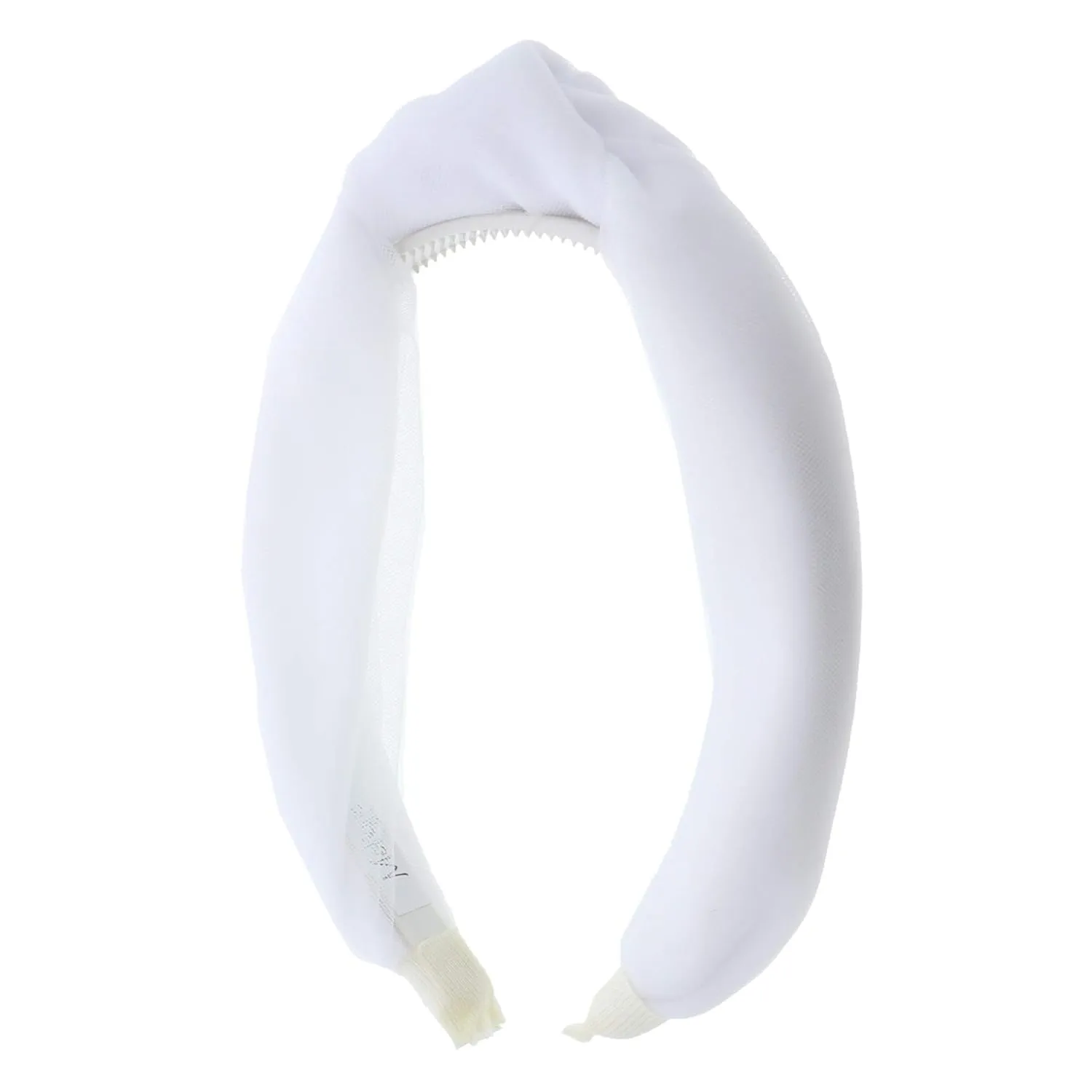 Tulle Twist Knot Headband - White