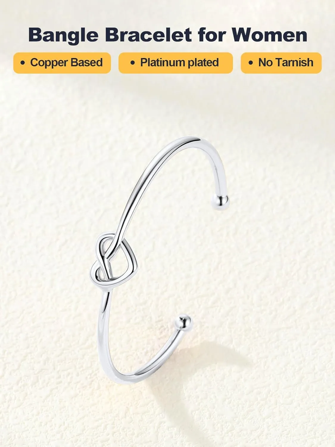 U7 Unisex Simple Cuff Bracelet 18K Real Gold Platinum Plated Fine Bracelets Fashion Jewelry Open Bangle Cuff Bracelets, Twisted or Heart Style