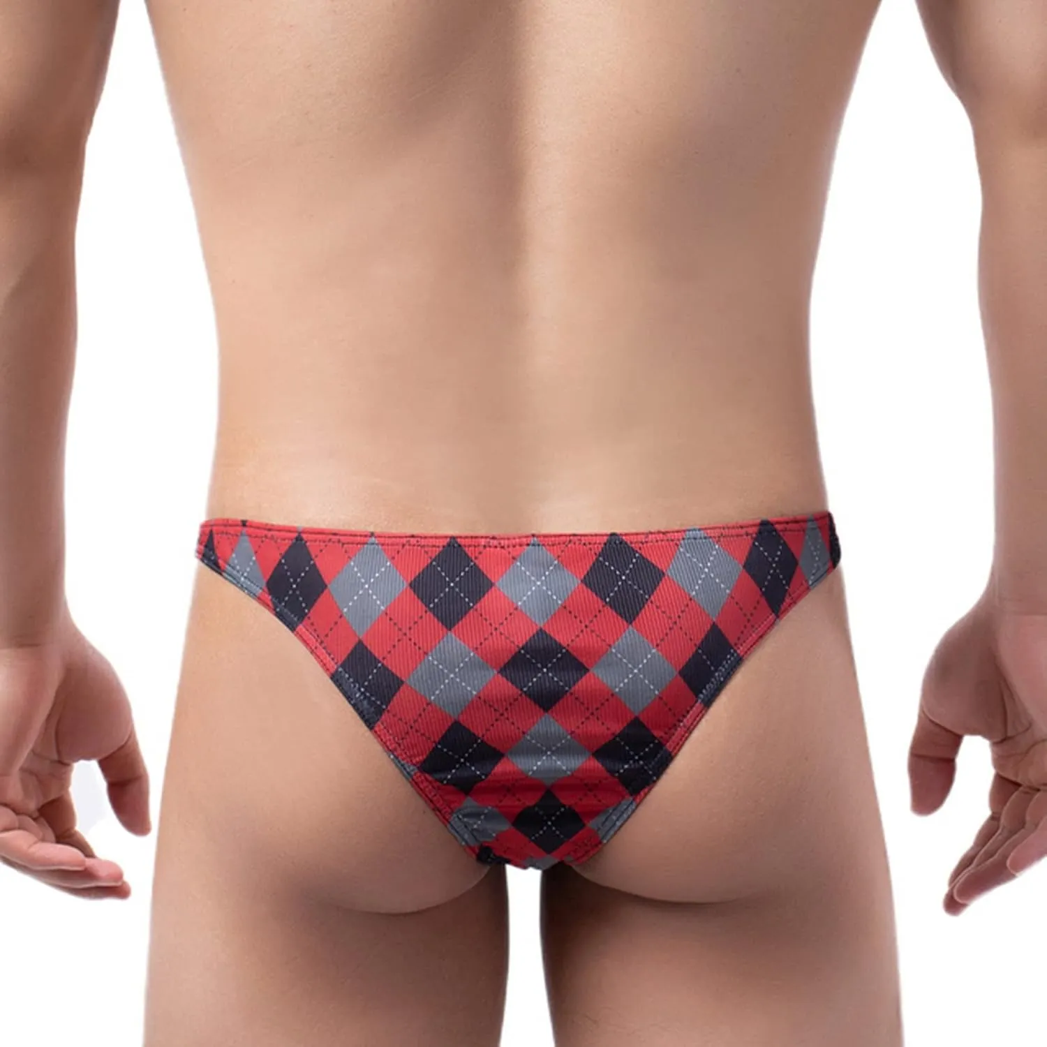 Various Styles of Men's Sexy Checked Underwear (5 Packs)