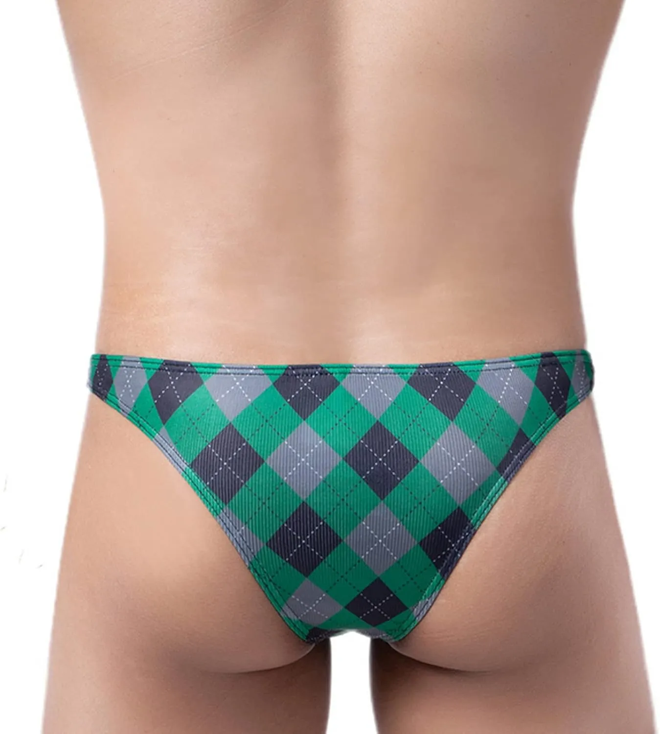 Various Styles of Men's Sexy Checked Underwear (5 Packs)