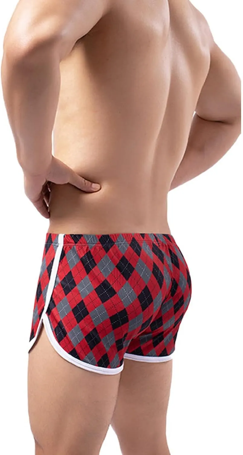 Various Styles of Men's Sexy Checked Underwear (5 Packs)