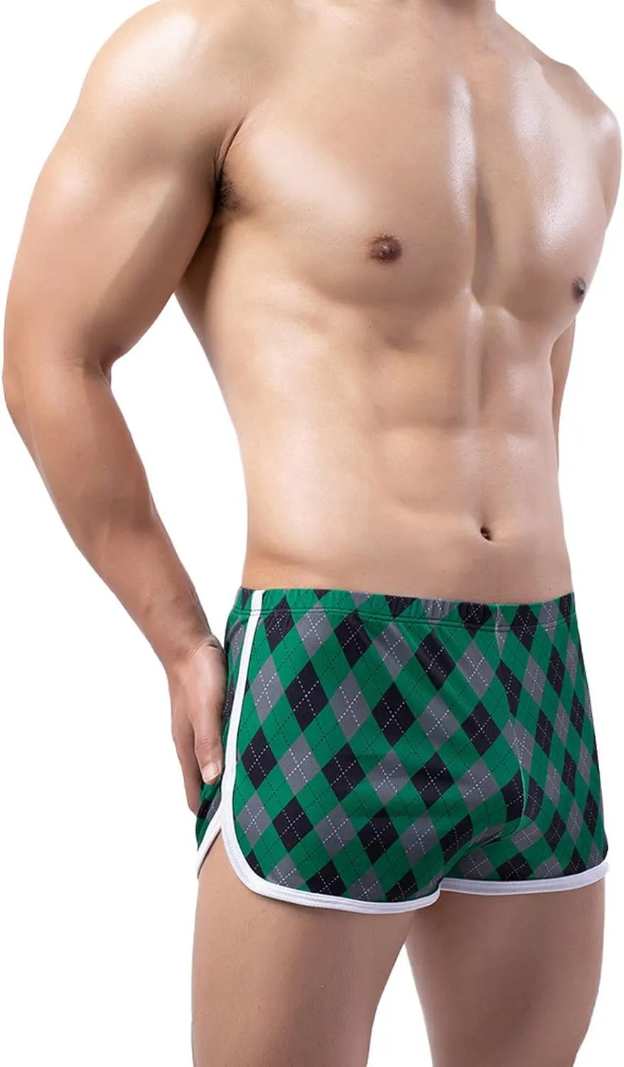 Various Styles of Men's Sexy Checked Underwear (5 Packs)