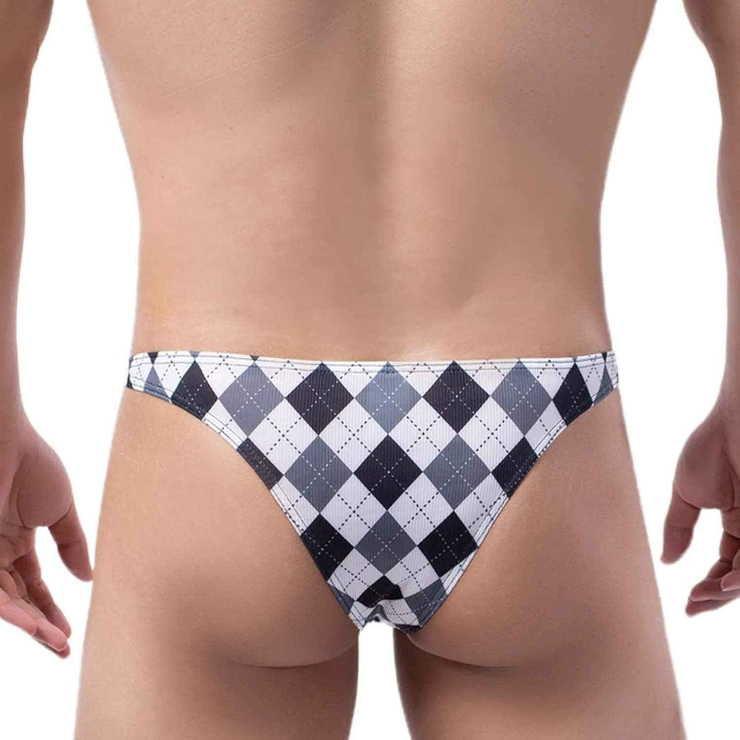 Various Styles of Men's Sexy Checked Underwear (5 Packs)