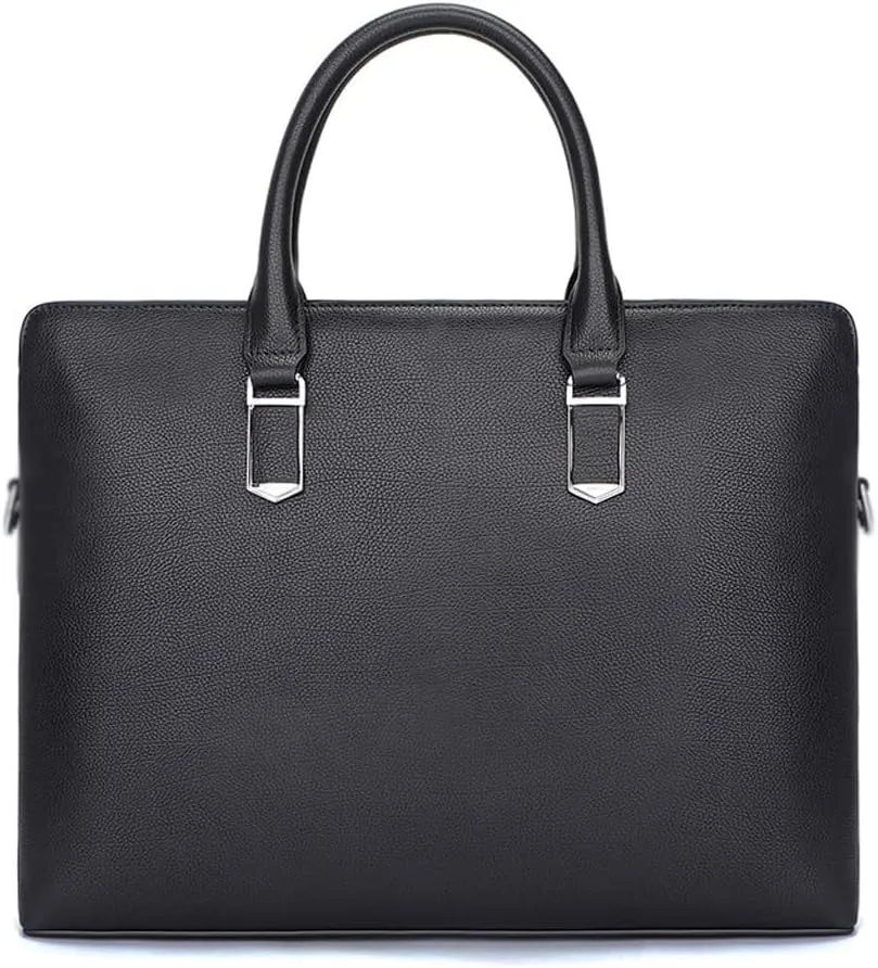 Wholesale of men's briefcases, genuine leather business bags, computer bags, handbags, large capacity men's bags