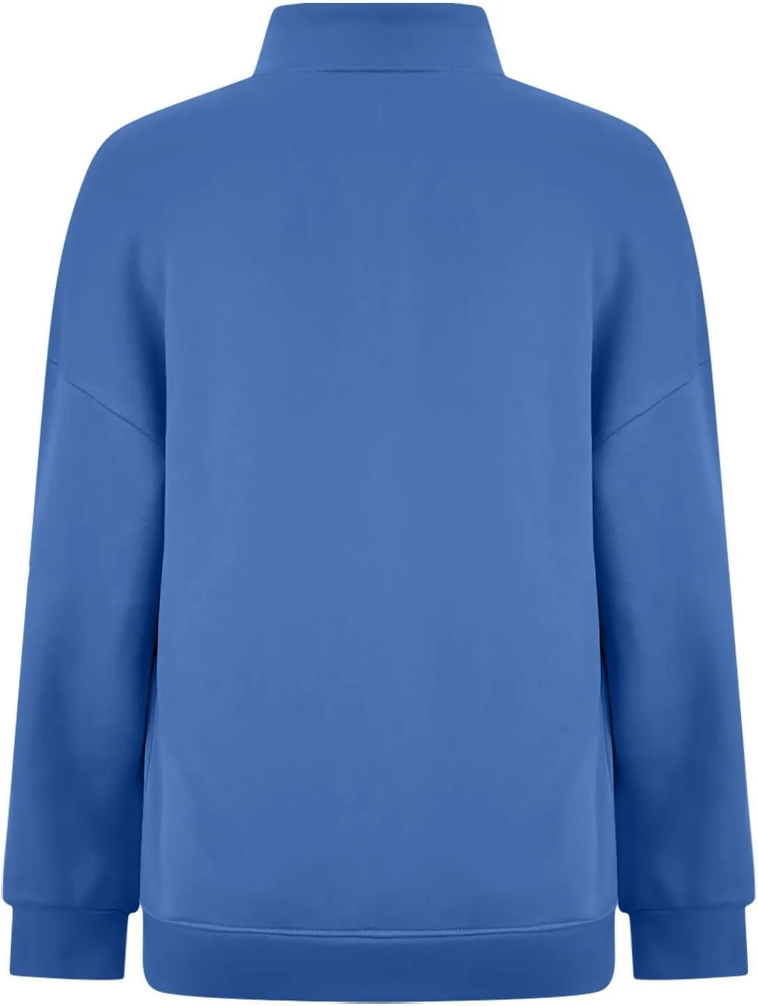 Women Fleece Half Zip Pullover Comfy Oversized Sweatshirt Trendy 1/4 Zip Up Hoodie Casual Fall Sweaters with Pockets