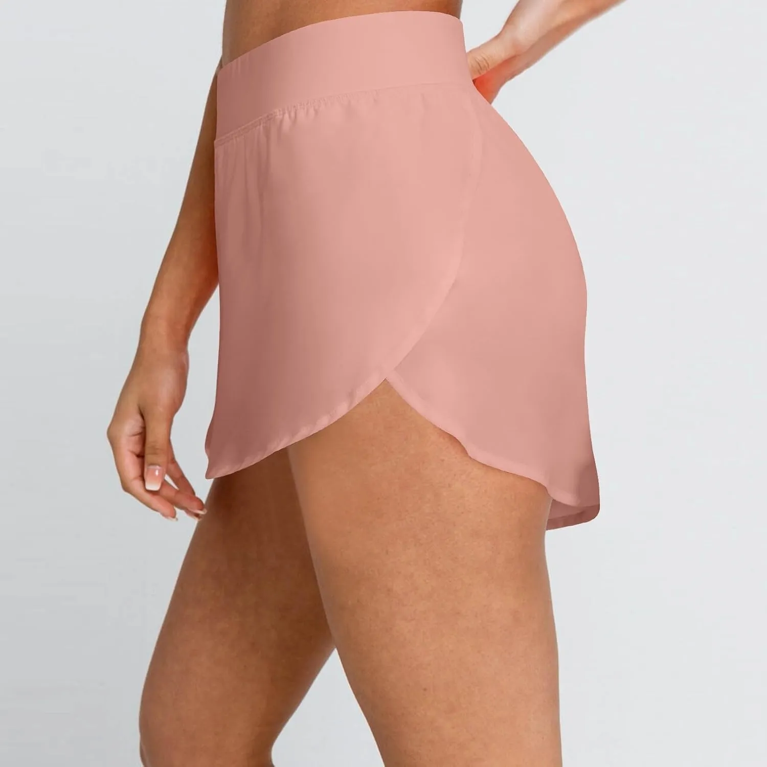 Women Gym Yoga Workout Running Athletic Shorts High Waisted Casual Plus Size Lounge Shorts Summer Cotton Short Pants