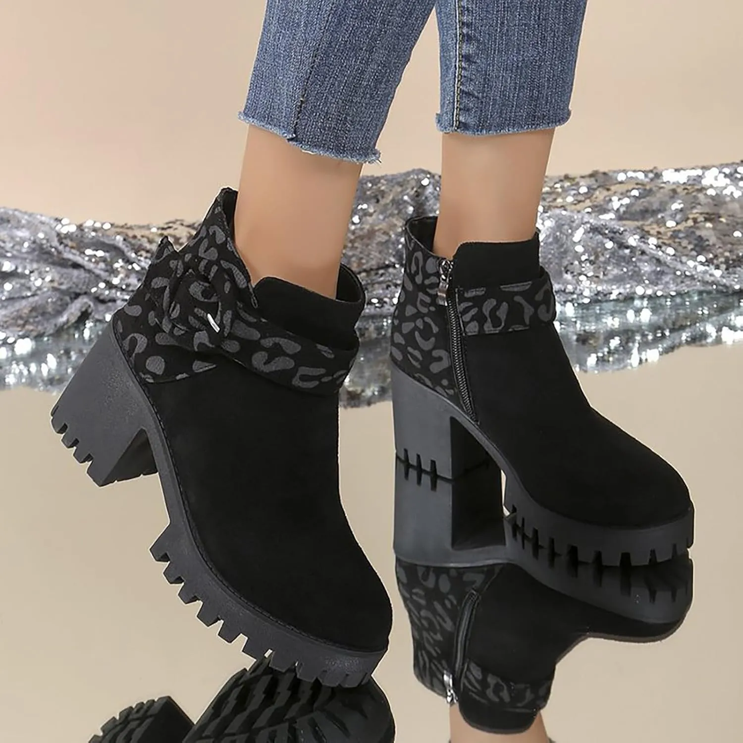 Women's Ankle Boots & Booties Botas Para Mujer De Vestir Size 13 Womens Boots Black Womens Booties Brown Ankle Boots for Women Low Heel Ankle Booties for Women Low Heel Comfortable