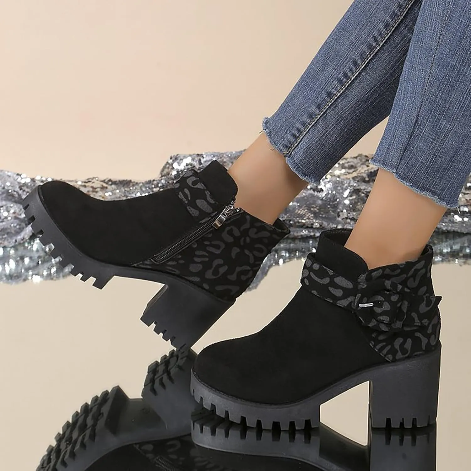Women's Ankle Boots & Booties Botas Para Mujer De Vestir Size 13 Womens Boots Black Womens Booties Brown Ankle Boots for Women Low Heel Ankle Booties for Women Low Heel Comfortable