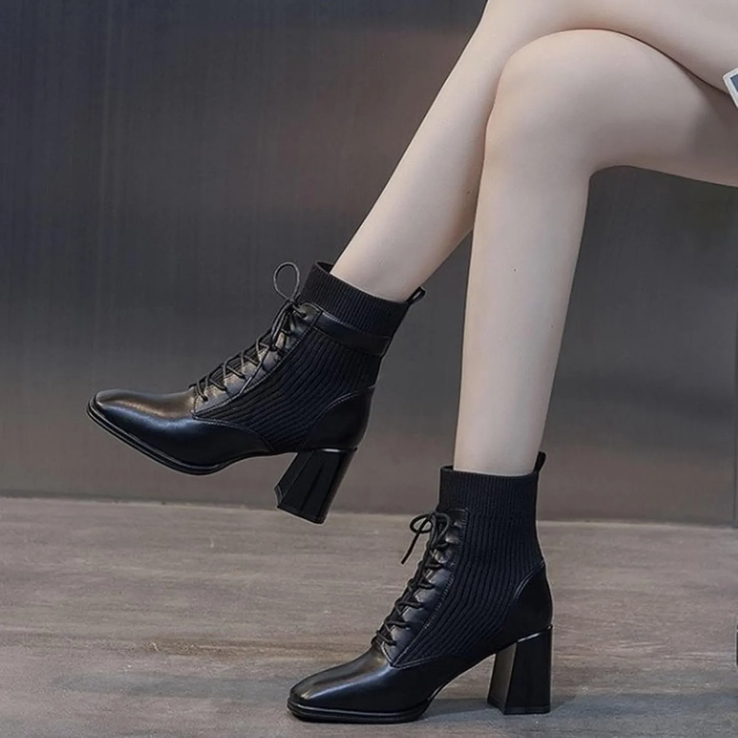 Womens Booties Low Heel Black Boots Women High Heel Work Boots Ladies Ankle Boots Ankle Boots for Women Low Heel Wide Width Brown Ankle Boots for Women Wide Width