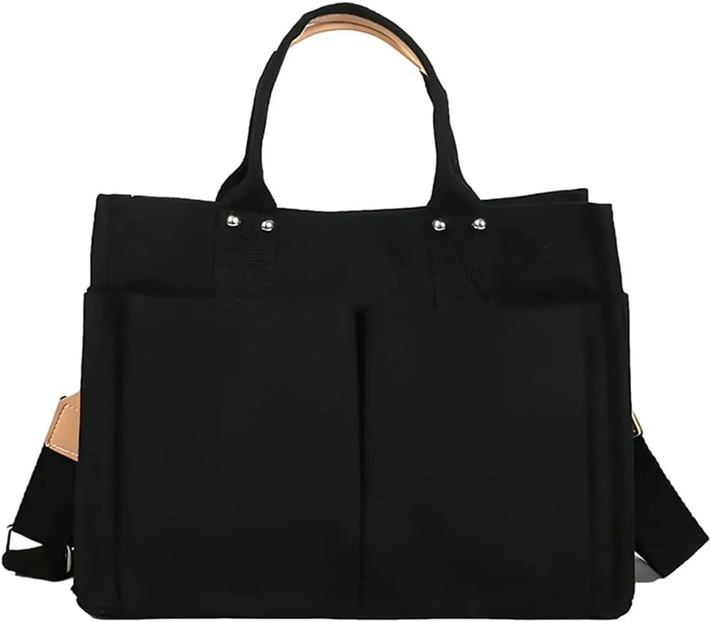 Women's Canvas Crossbody Bag Shoulder Bags Casual Vintage Tote Purse Crossbody Satchel Handbags Hobo Bag