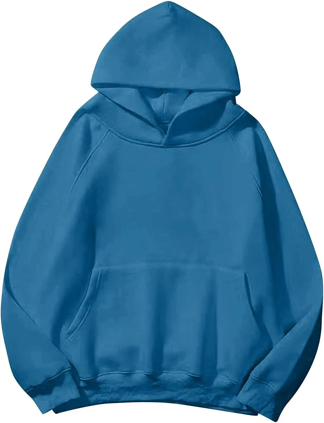 Women's Oversized Hoodies Casual Long Sleeve Half Zipper Pocket Sweatshirt Pullover Tops Hoodies Womens