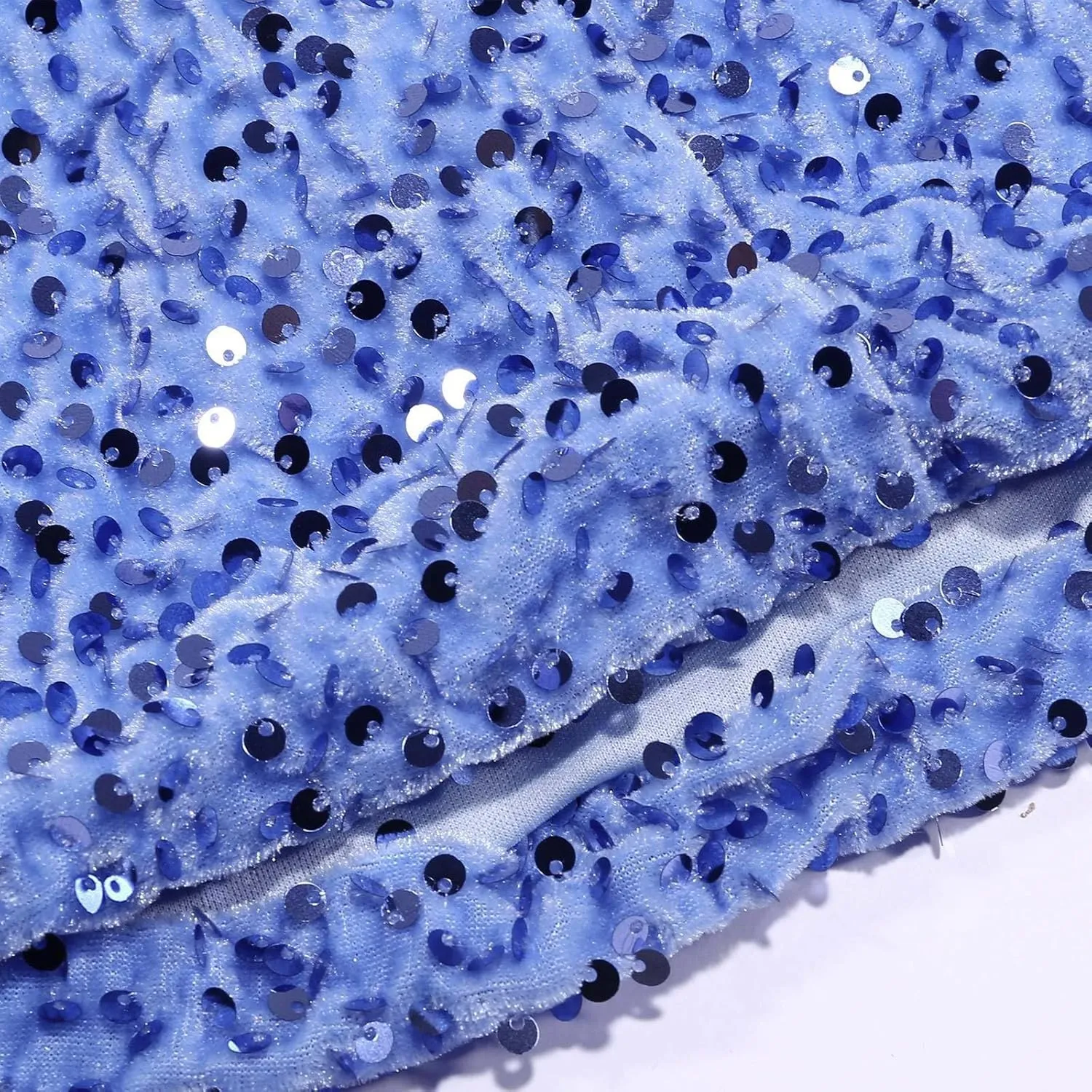 Womens Sequin Dress Hot Drilling Tassel Mini Dress Cocktail Party Dress Sexy Club Night Dress Wrap Hip Dresses