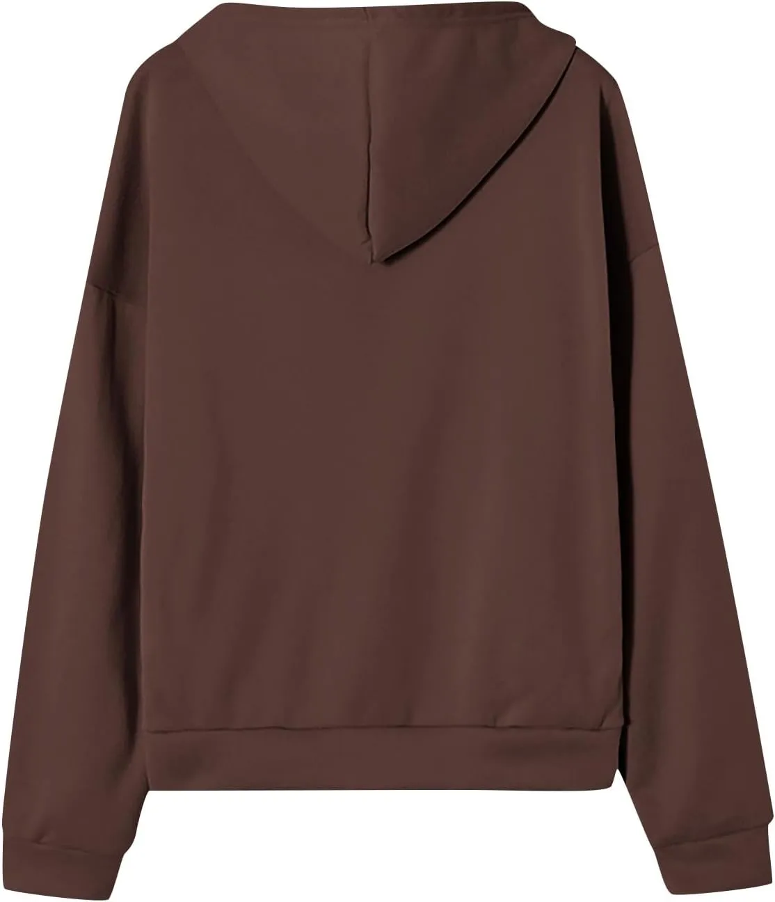 Womens Zip Up Hoodies Sweatshirt Long Sleeve Oversized Fleece Y2K Jacket Fall Outfits Fashion Clothes