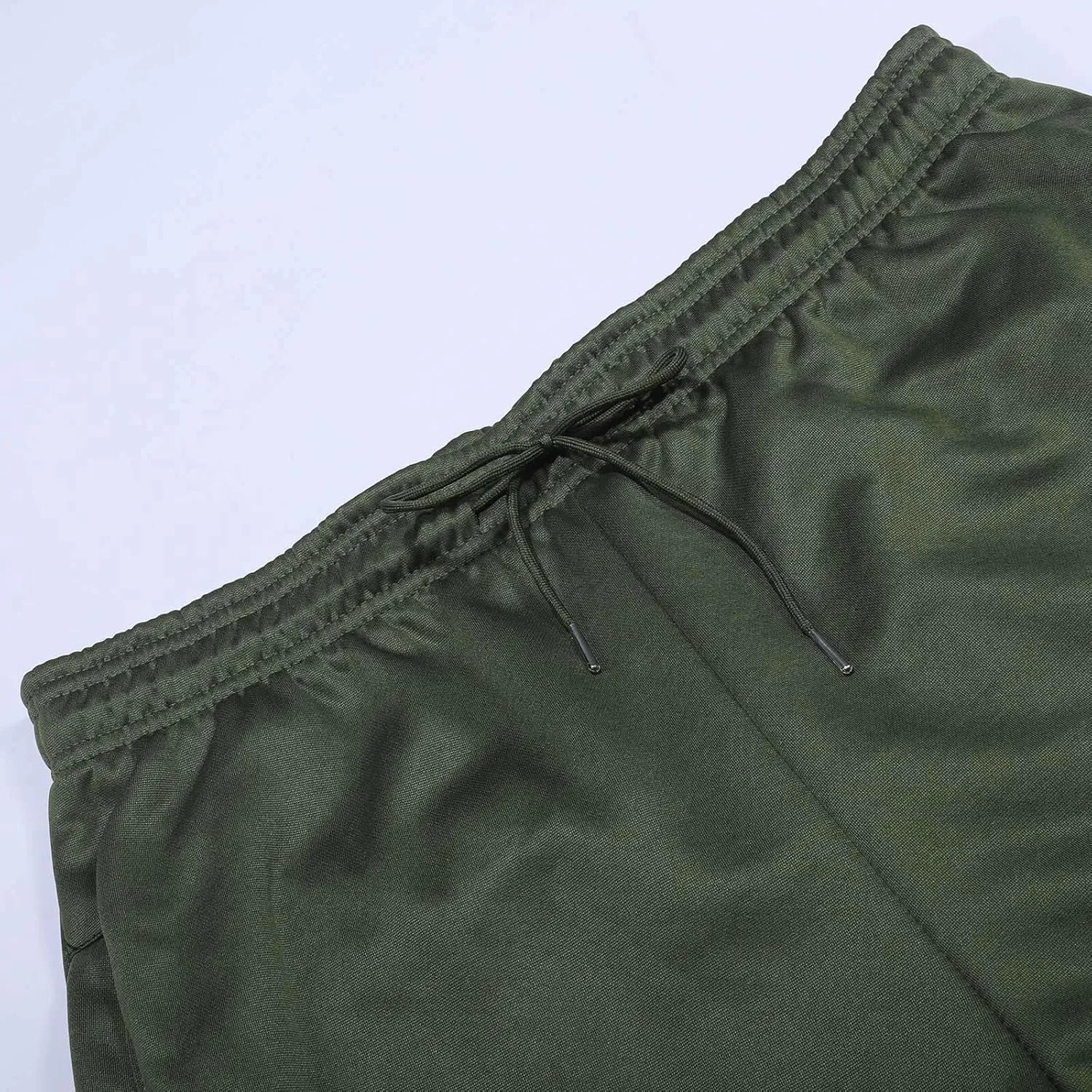 Work Pants for Men Solid Multi-Pocket Mid-Rise Zipper Comfort Stretch High Waist Slim Casual Straight Trousers