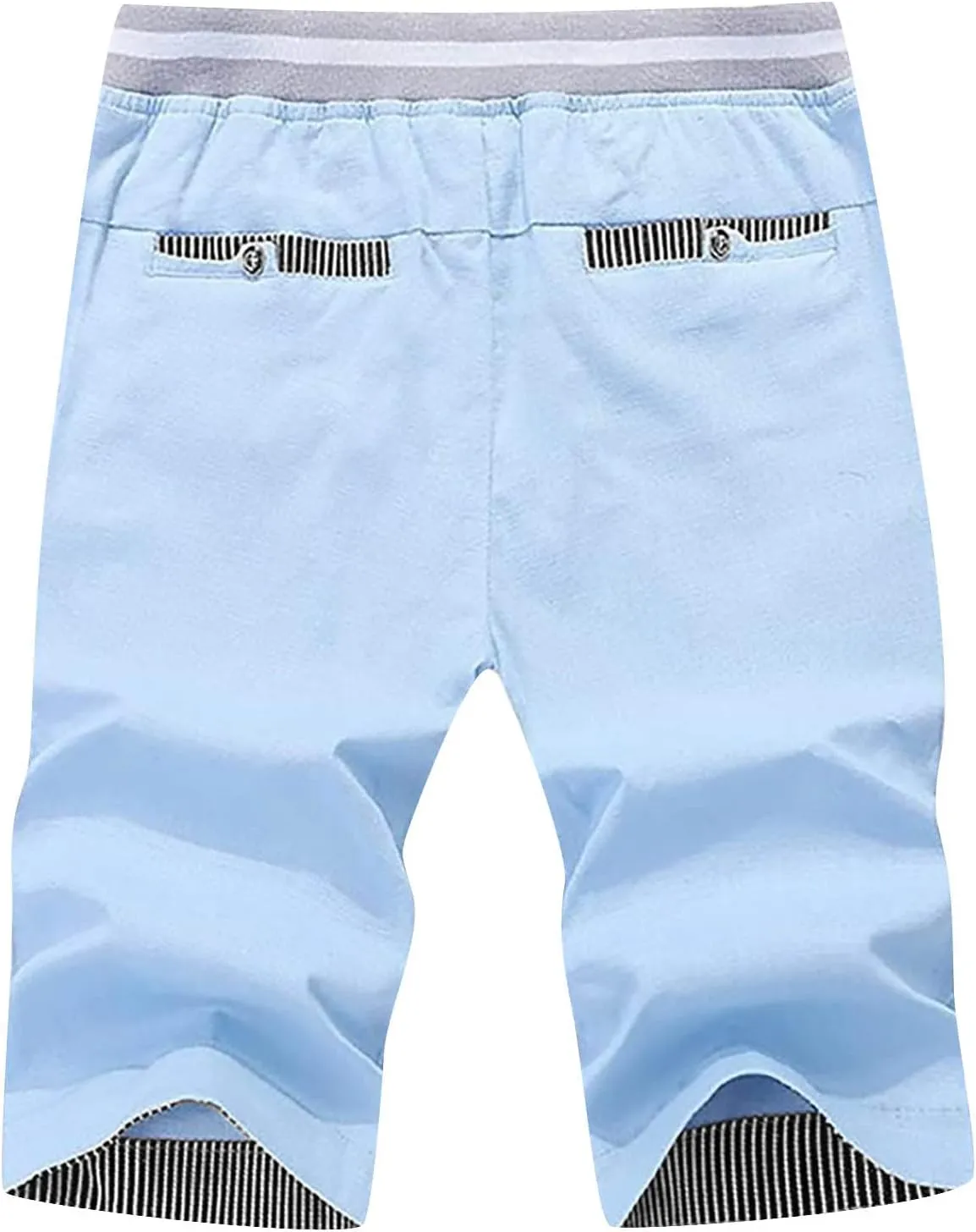 Ymosrh Men's Shorts Sports Pocket Workwear Casual Loose Shorts Jogging